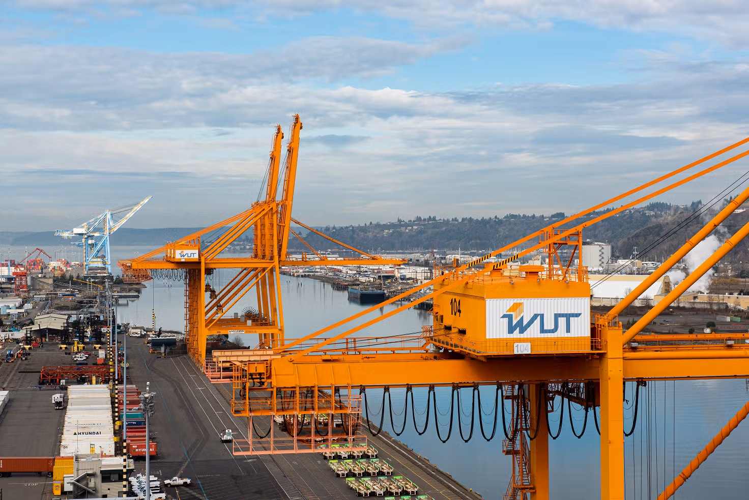 Full view shot of the Washington United Terminal