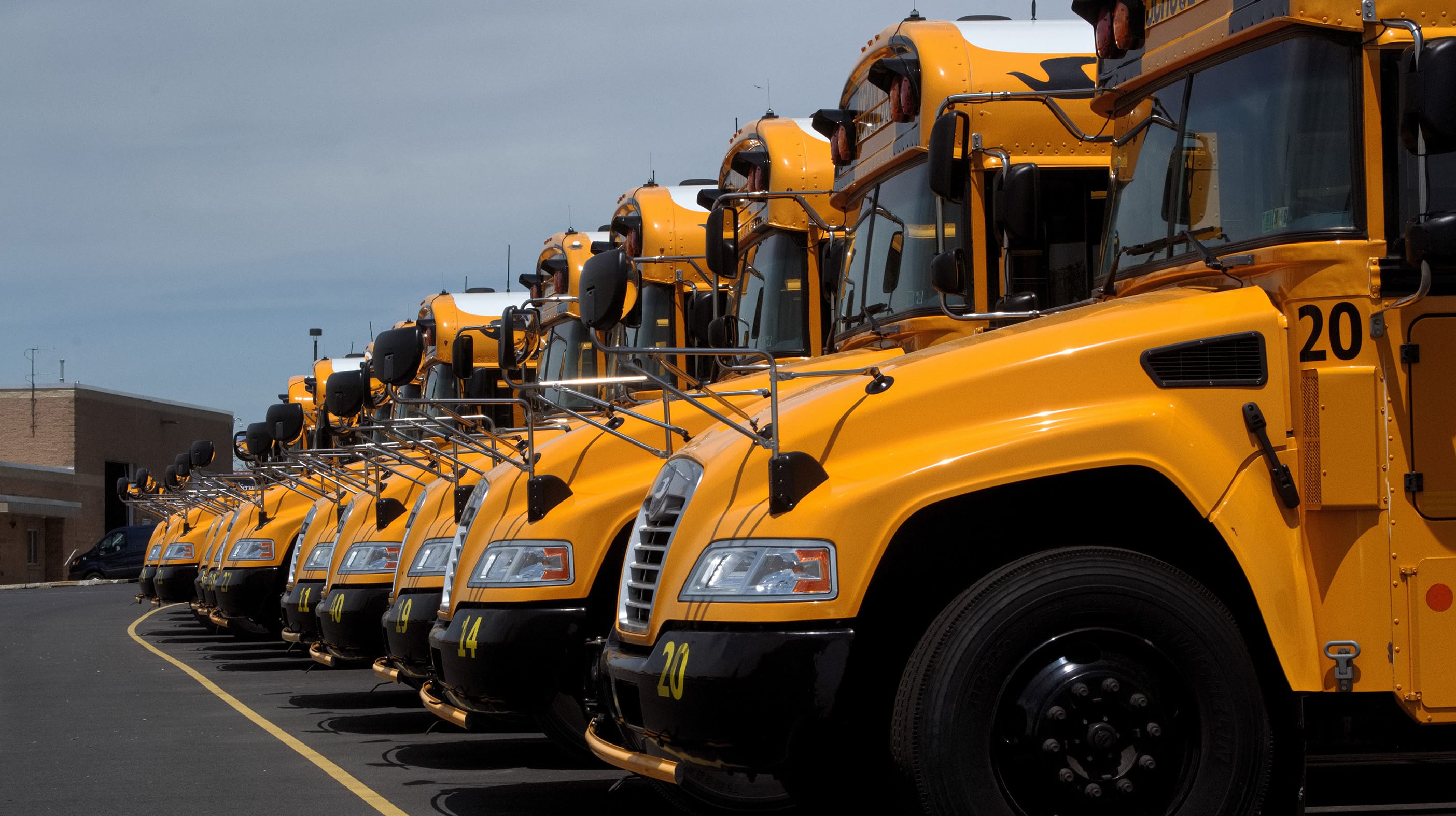 OneSchool Global’s bus fleet